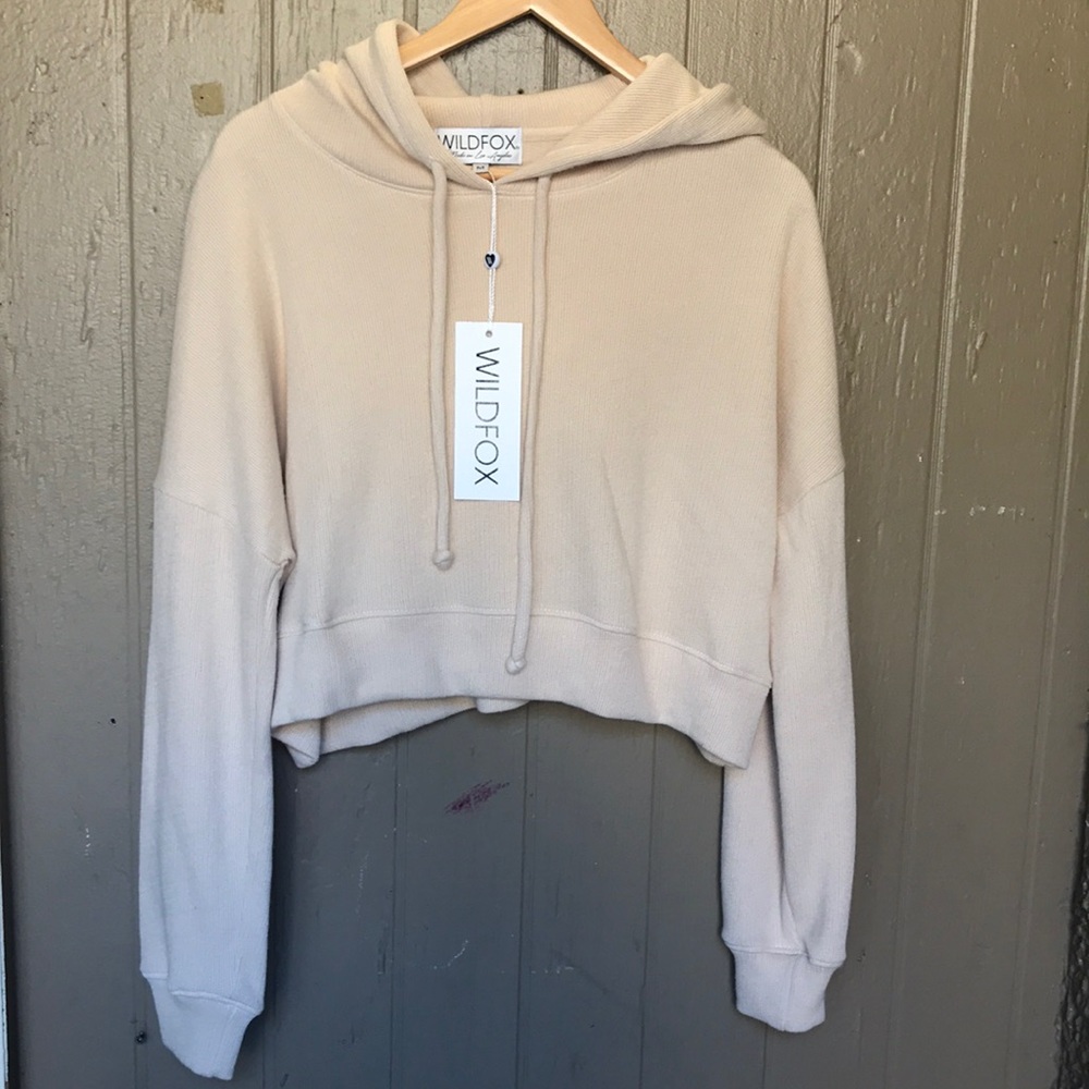 Wild fox Trenton cropped hoodie